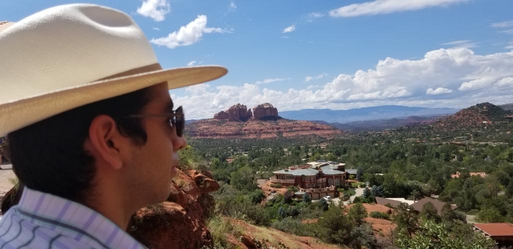 “Seeing all the red rock formations in a small town was amazing. It was very peaceful and tranquil, a real change from Miami where it’s hectic. I hope to get back there.”